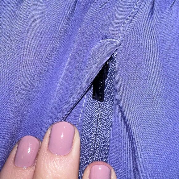 Athleta Women’s Arrival Pants Dark Adonis Blue Size 8 EUC - Picture 4 of 12